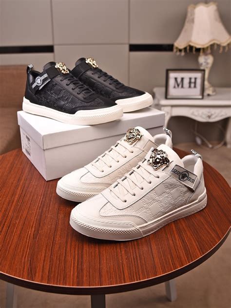 men versace sneakers sale|Versace sneakers men price.